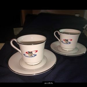 Hankook Fine Bone China Tea Cups and Saucers,